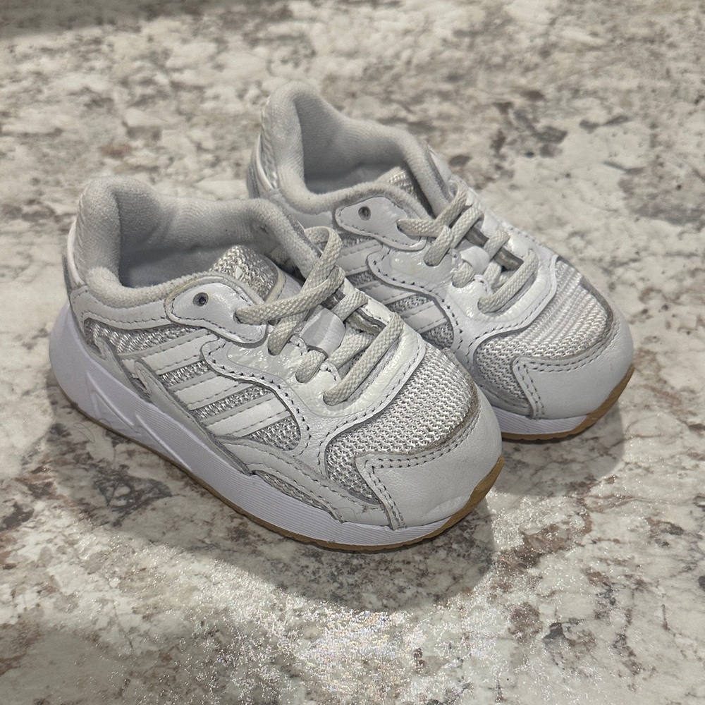 Adidas toddler White Sneakers